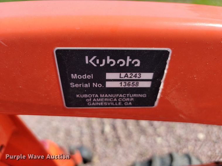 image for item NZ9856 2005 Kubota  BX2350 MFWD tractor