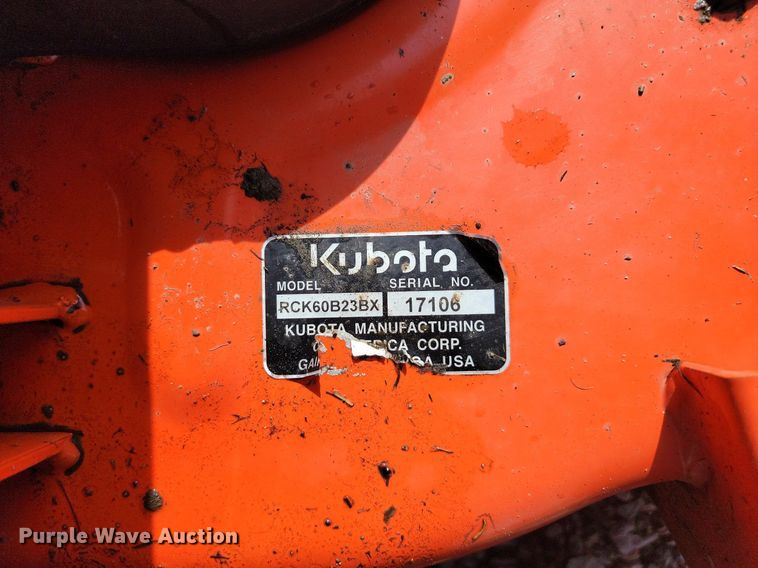 image for item NZ9856 2005 Kubota  BX2350 MFWD tractor