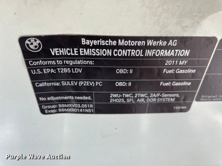 image for item OG9909 2011 BMW 328i 