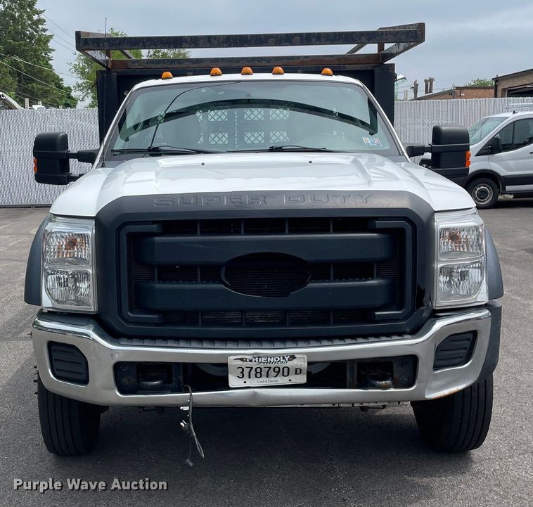 image for item OG9915 2014 Ford  F450XL Superduty  flatbed truck
