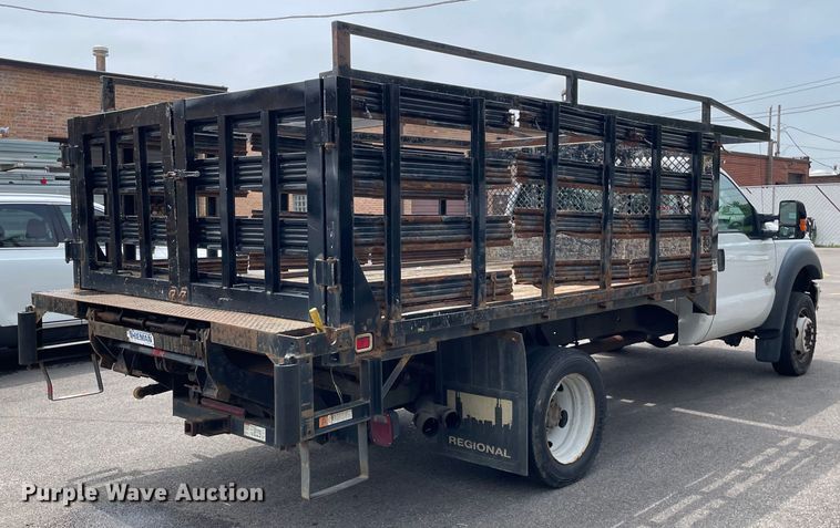 image for item OG9915 2014 Ford  F450XL Superduty  flatbed truck