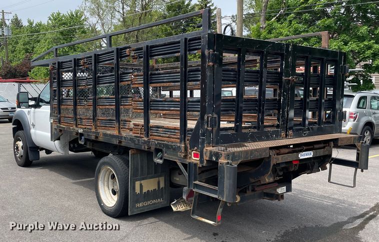 image for item OG9915 2014 Ford  F450XL Superduty  flatbed truck