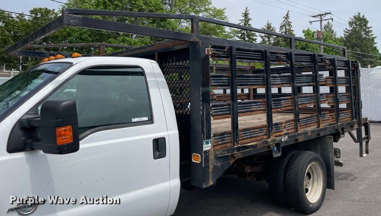 image for item OG9915 2014 Ford  F450XL Superduty  flatbed truck