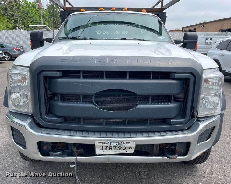 image for item OG9915 2014 Ford  F450XL Superduty  flatbed truck