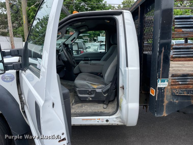 image for item OG9915 2014 Ford  F450XL Superduty  flatbed truck