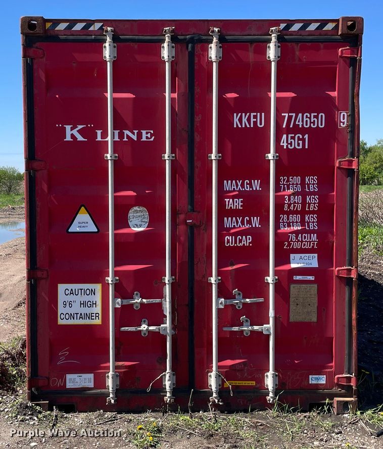 image for item OG9940 2011 CIMC storage container