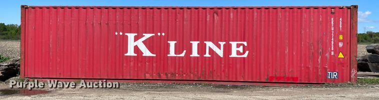 image for item OG9940 2011 CIMC storage container