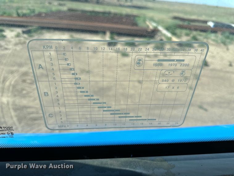 image for item OI9123 1997 Ford New Holland 8160 tractor