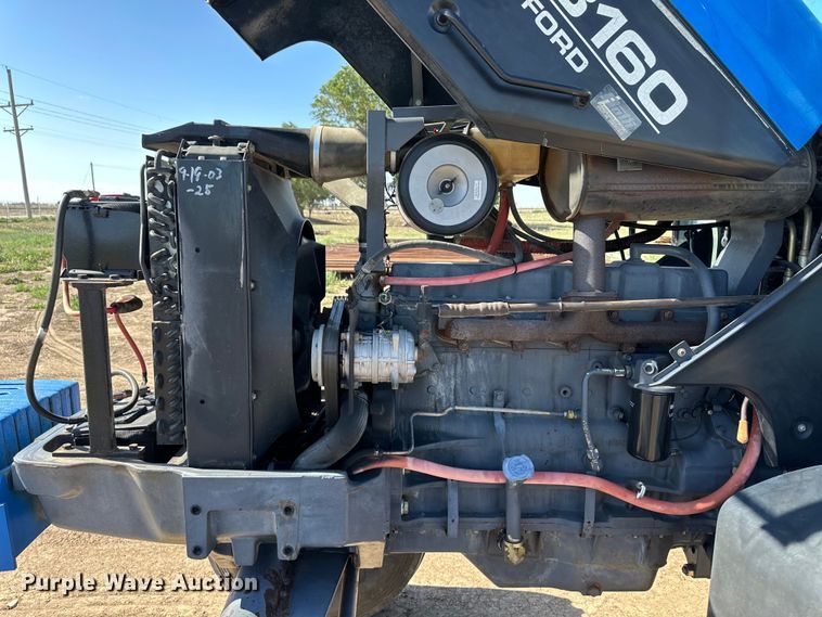 image for item OI9123 1997 Ford New Holland 8160 tractor