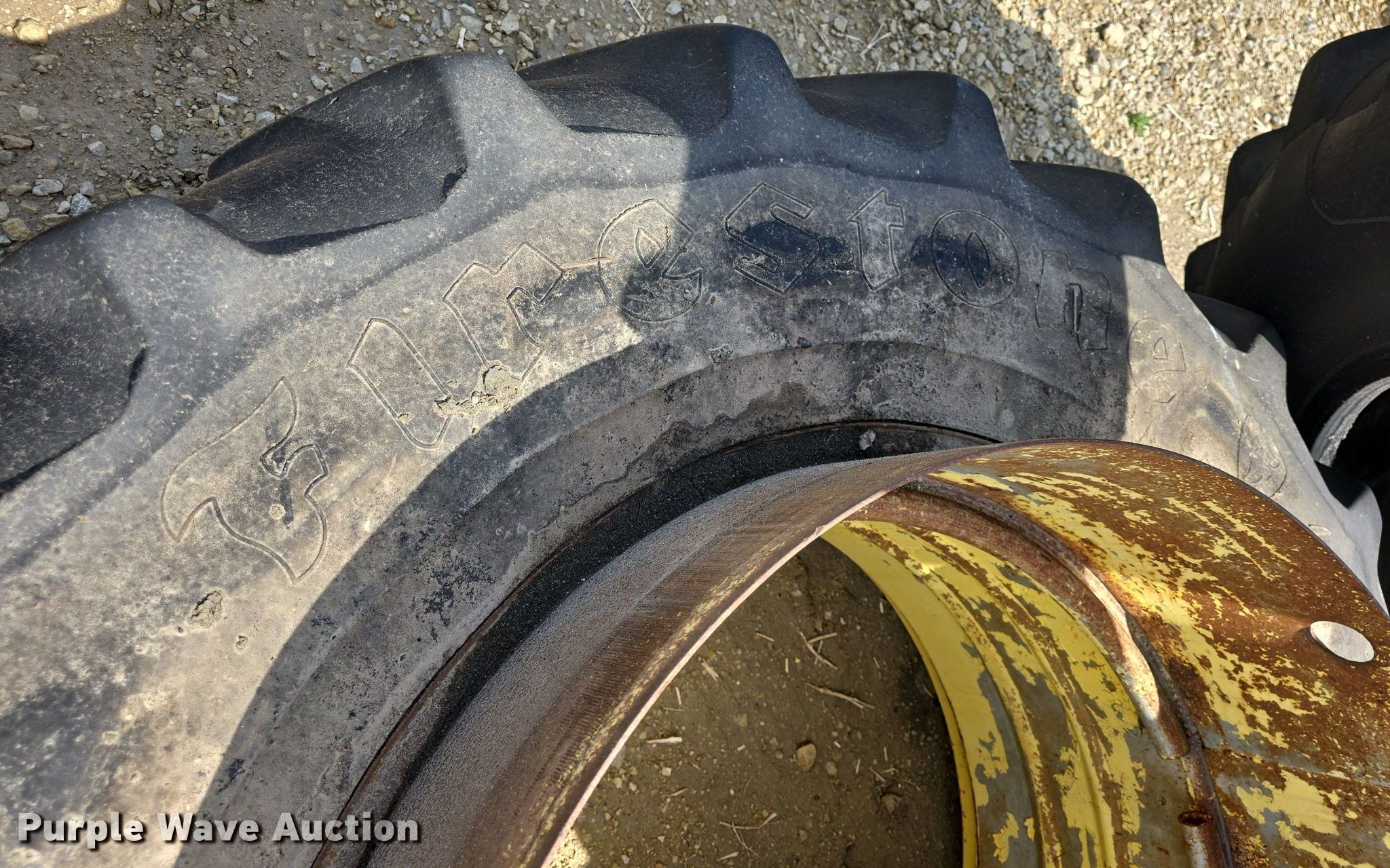 (2) Firestone 20.838 tires in Abilene, KS Item EK5921 for sale