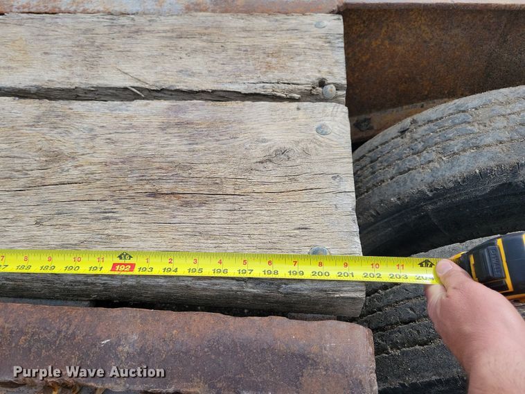 image for item DG0596 1979 Hyster C35T3 drop deck equipment trailer