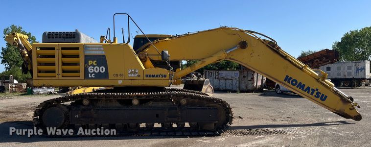 image for item DJ6239 2006 Komastu PC600LC-8 long reach excavator