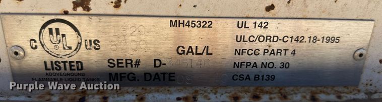 image for item DK6570 Fuel tank