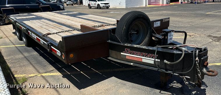 image for item DK6573 2016 Interstate  20DTA equipment trailer