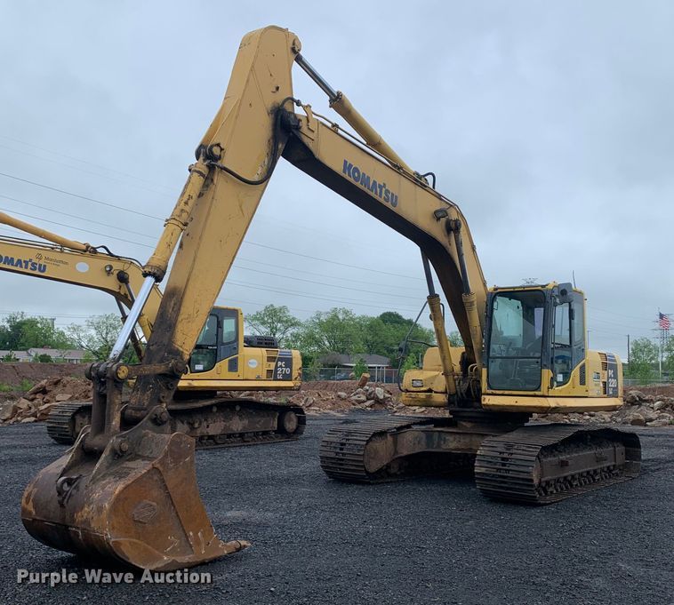 image for item DM7818 2010 Komatsu PC220LC excavator