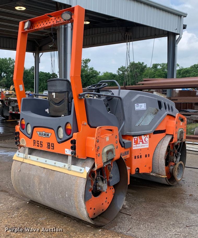 image for item DM7845 2013 Hamm HD14VV double drum vibratory roller