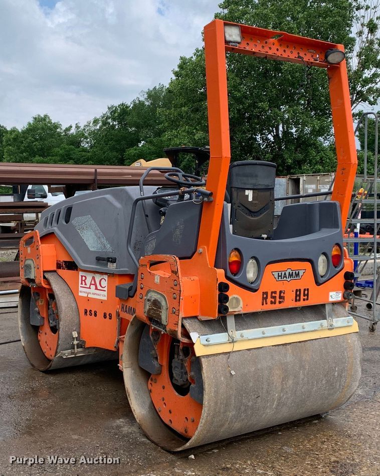 image for item DM7845 2013 Hamm HD14VV double drum vibratory roller