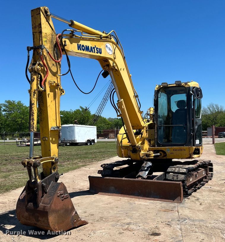 image for item DO1108 2013 Komatsu PC88MR-8 mini excavator