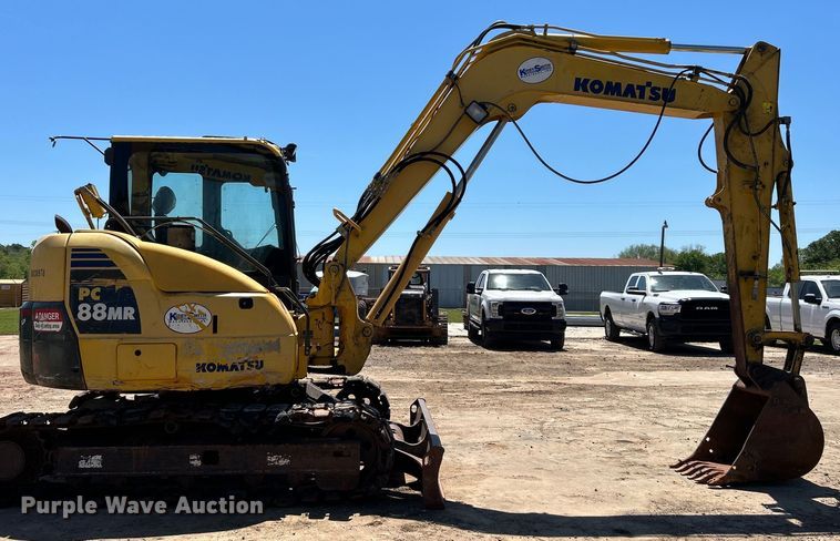 image for item DO1108 2013 Komatsu PC88MR-8 mini excavator