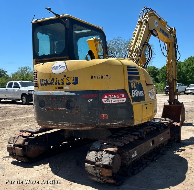 image for item DO1108 2013 Komatsu PC88MR-8 mini excavator