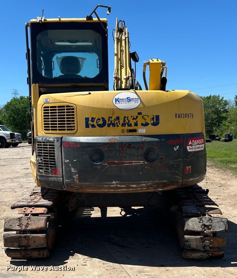 image for item DO1108 2013 Komatsu PC88MR-8 mini excavator