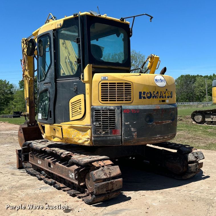 image for item DO1108 2013 Komatsu PC88MR-8 mini excavator