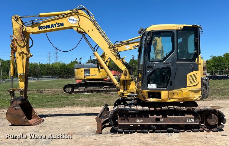 image for item DO1108 2013 Komatsu PC88MR-8 mini excavator