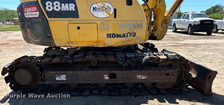image for item DO1108 2013 Komatsu PC88MR-8 mini excavator