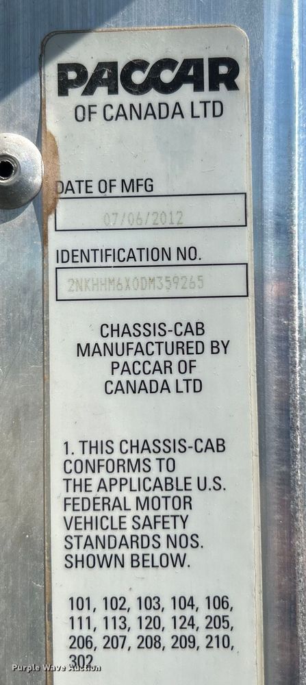 image for item DO6461 2013 Kenworth T270 utility / service truck