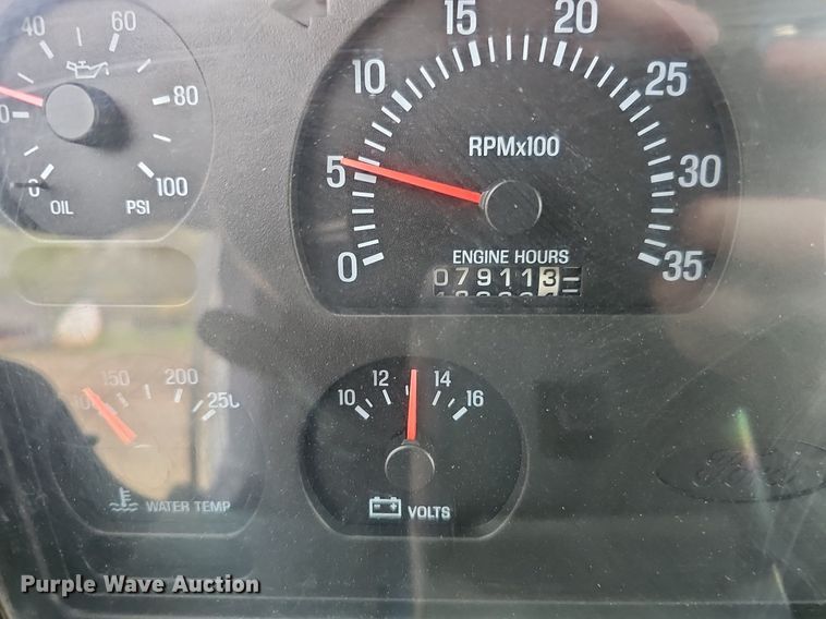 image for item DP0862 1998 Ford L8501 sewer jetter truck