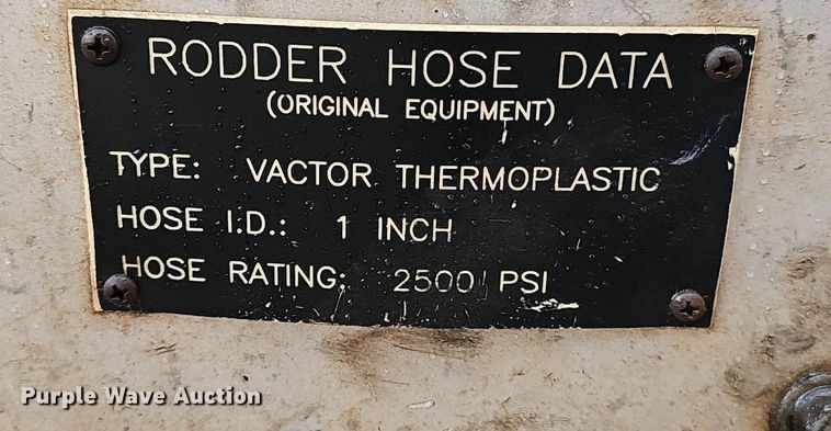 image for item DP0862 1998 Ford L8501 sewer jetter truck