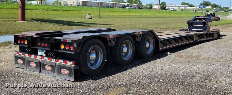 image for item DP1448 2020 Brazos 55T 26WLB lowboy equipment trailer