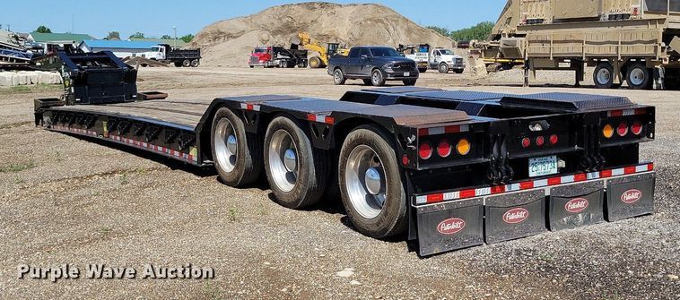 image for item DP1448 2020 Brazos 55T 26WLB lowboy equipment trailer