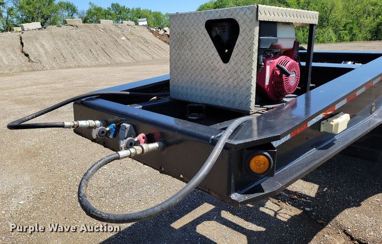 image for item DP1448 2020 Brazos 55T 26WLB lowboy equipment trailer