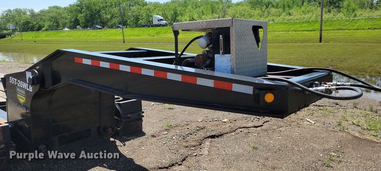 image for item DP1448 2020 Brazos 55T 26WLB lowboy equipment trailer