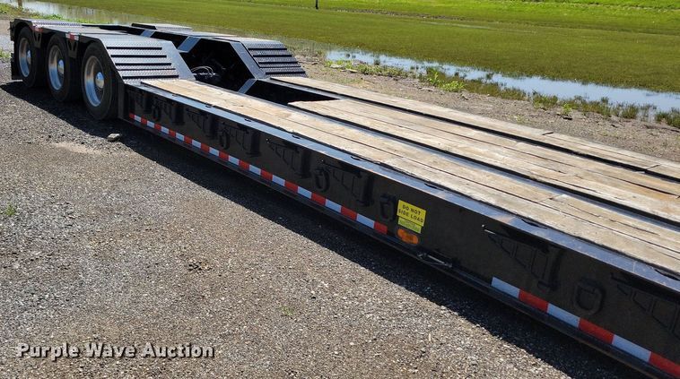 image for item DP1448 2020 Brazos 55T 26WLB lowboy equipment trailer