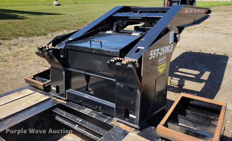 image for item DP1448 2020 Brazos 55T 26WLB lowboy equipment trailer