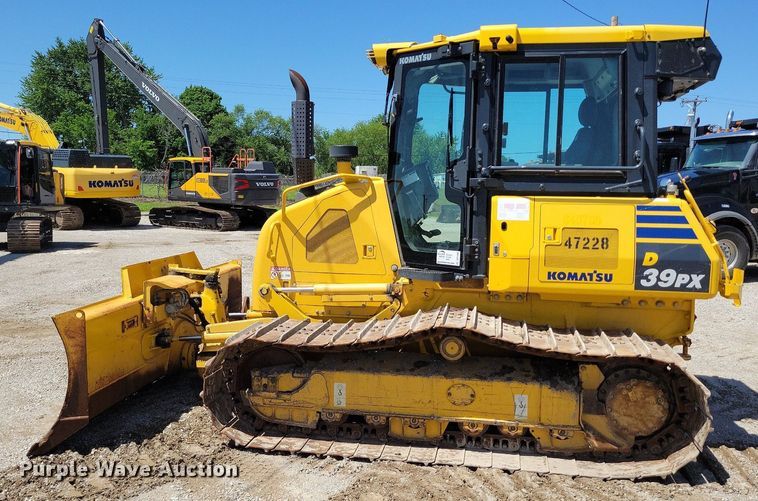 image for item DP1450 2020 Komatsu D39PX-24 dozer