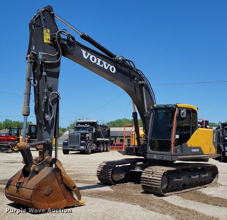 image for item DP1452 2020 Volvo EC160EL excavator