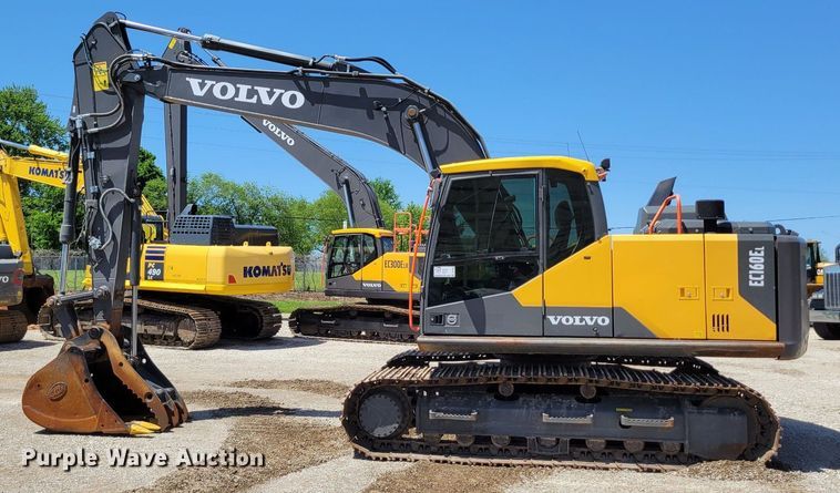 image for item DP1452 2020 Volvo EC160EL excavator