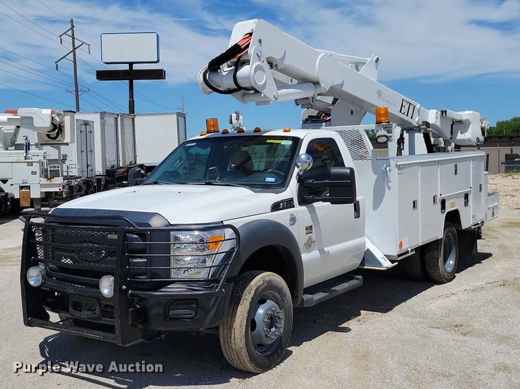 image for item DP1460 2012 Ford F550 Super Duty XL bucket truck