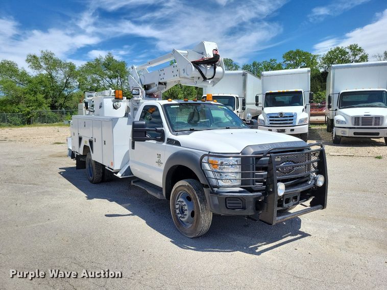 image for item DP1460 2012 Ford F550 Super Duty XL bucket truck