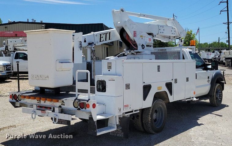 image for item DP1460 2012 Ford F550 Super Duty XL bucket truck