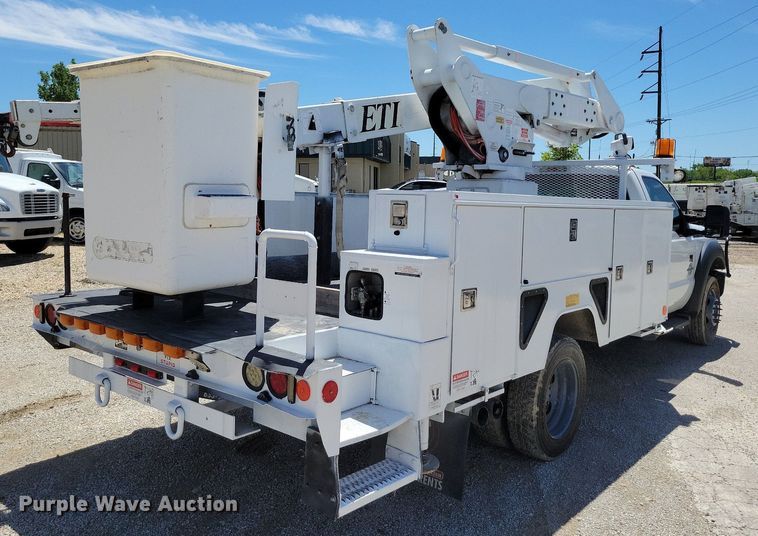 image for item DP1460 2012 Ford F550 Super Duty XL bucket truck