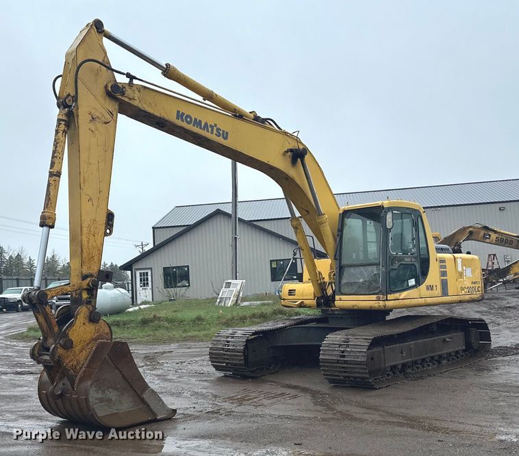 image for item DQ0801 Komatsu PC200LC excavator