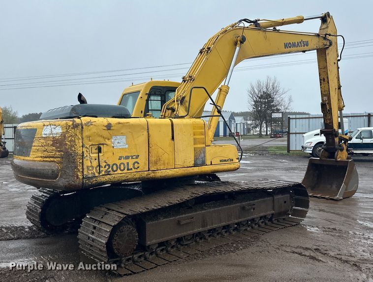 image for item DQ0801 Komatsu PC200LC excavator