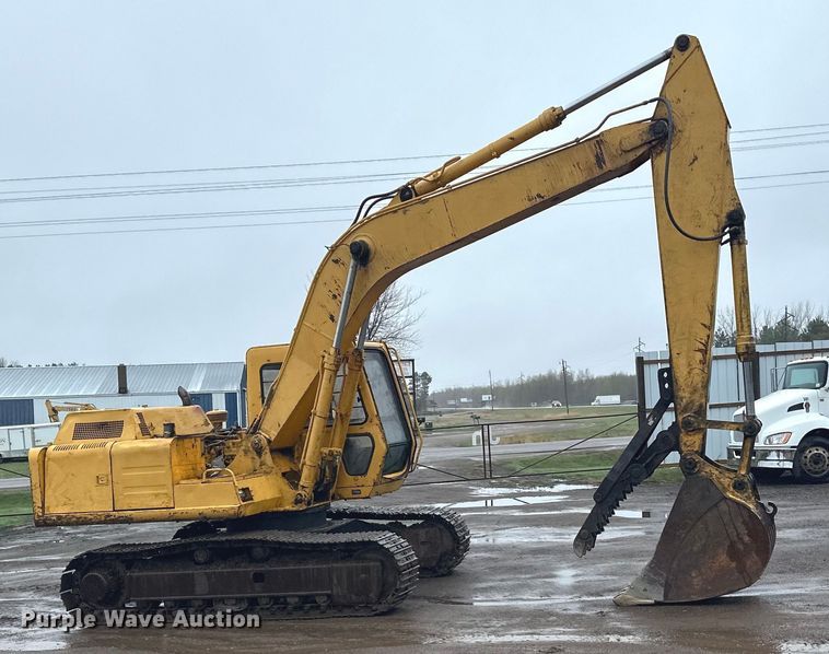 image for item DQ0802 1991 John Deere 590D excavator