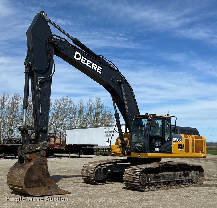 image for item DQ0814 2019 John Deere 350G LC excavator