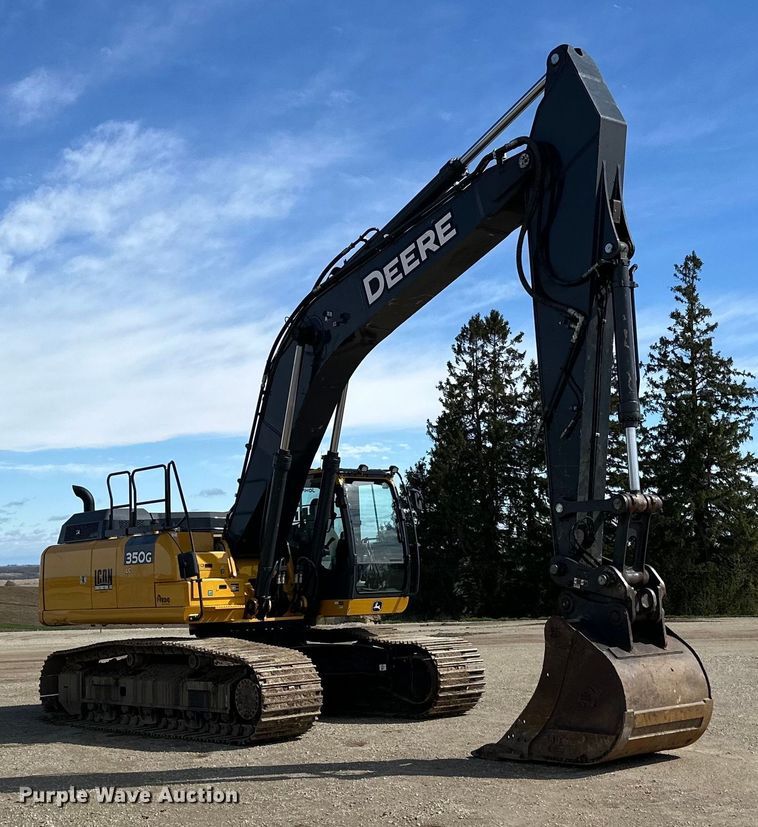 image for item DQ0814 2019 John Deere 350G LC excavator