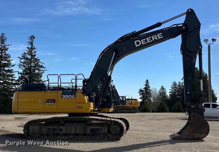 image for item DQ0814 2019 John Deere 350G LC excavator